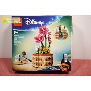 LEGO Disney Moana's Flowerpot Buildable Flower Toy 43252 (Pack Wear) #